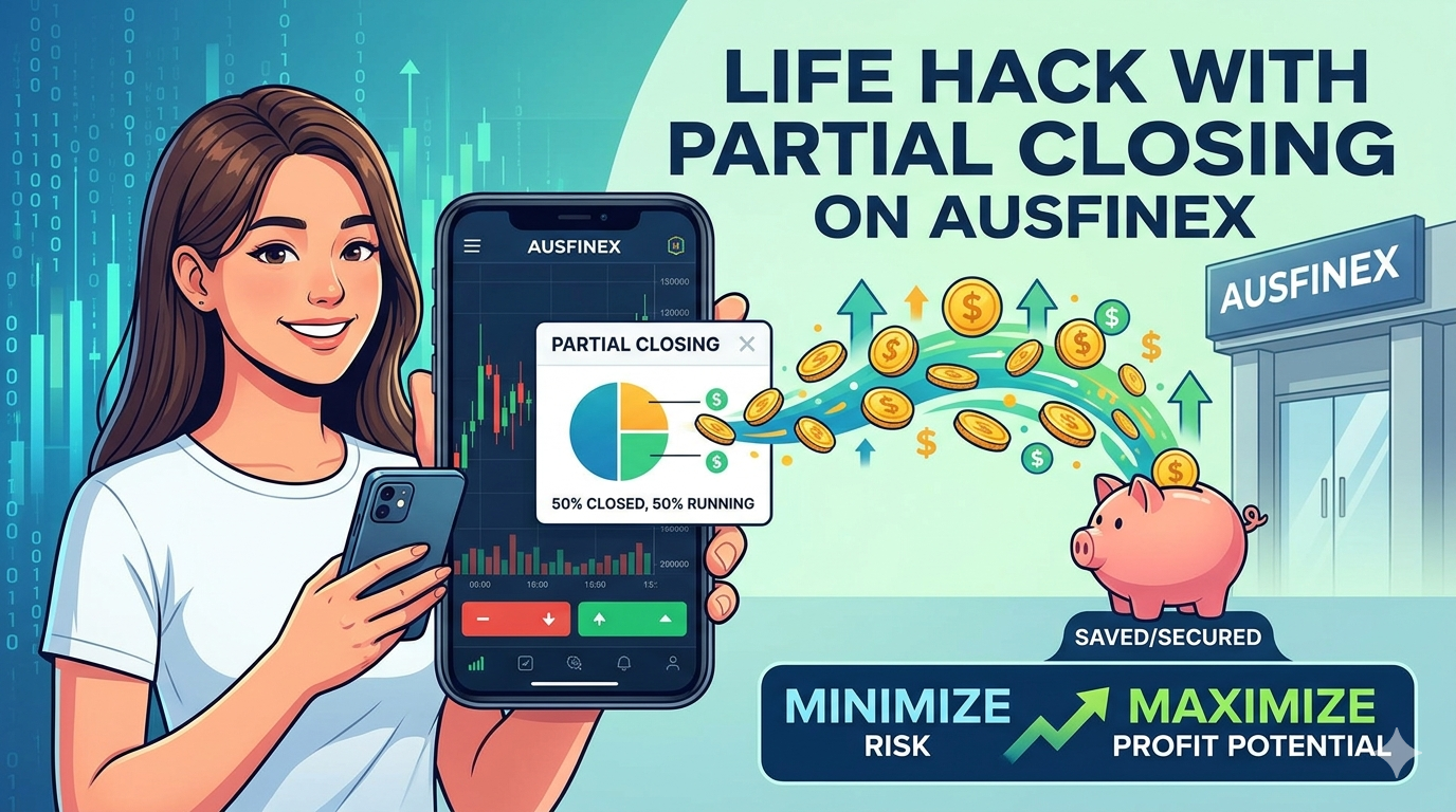 Life Hack with Partial Closing on Ausfinex